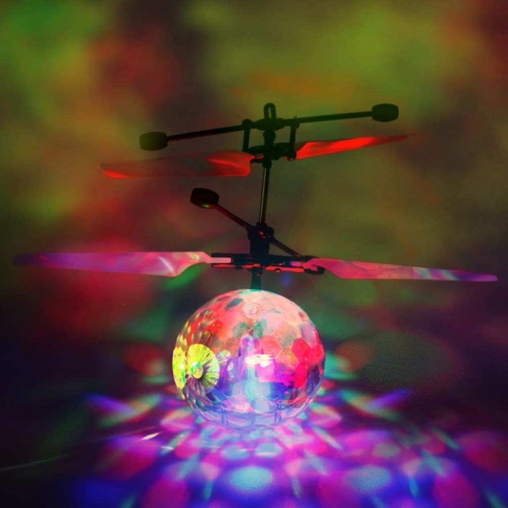 Hand Control Flying Ball with Motion Sensors
