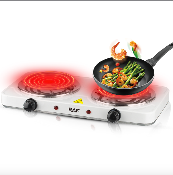 Double Electric Stove – 2000W Dual Hot Plate