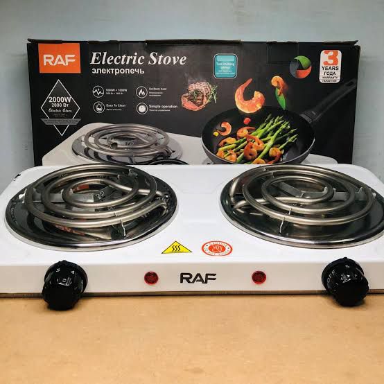 Double Electric Stove – 2000W Dual Hot Plate