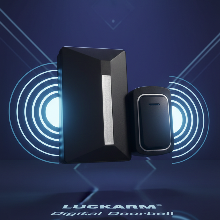 Luckarm Wireless Digital Doorbell – High Quality & Easy Installation