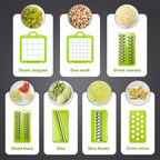 Vegetable Chopper 16 Pcs Set