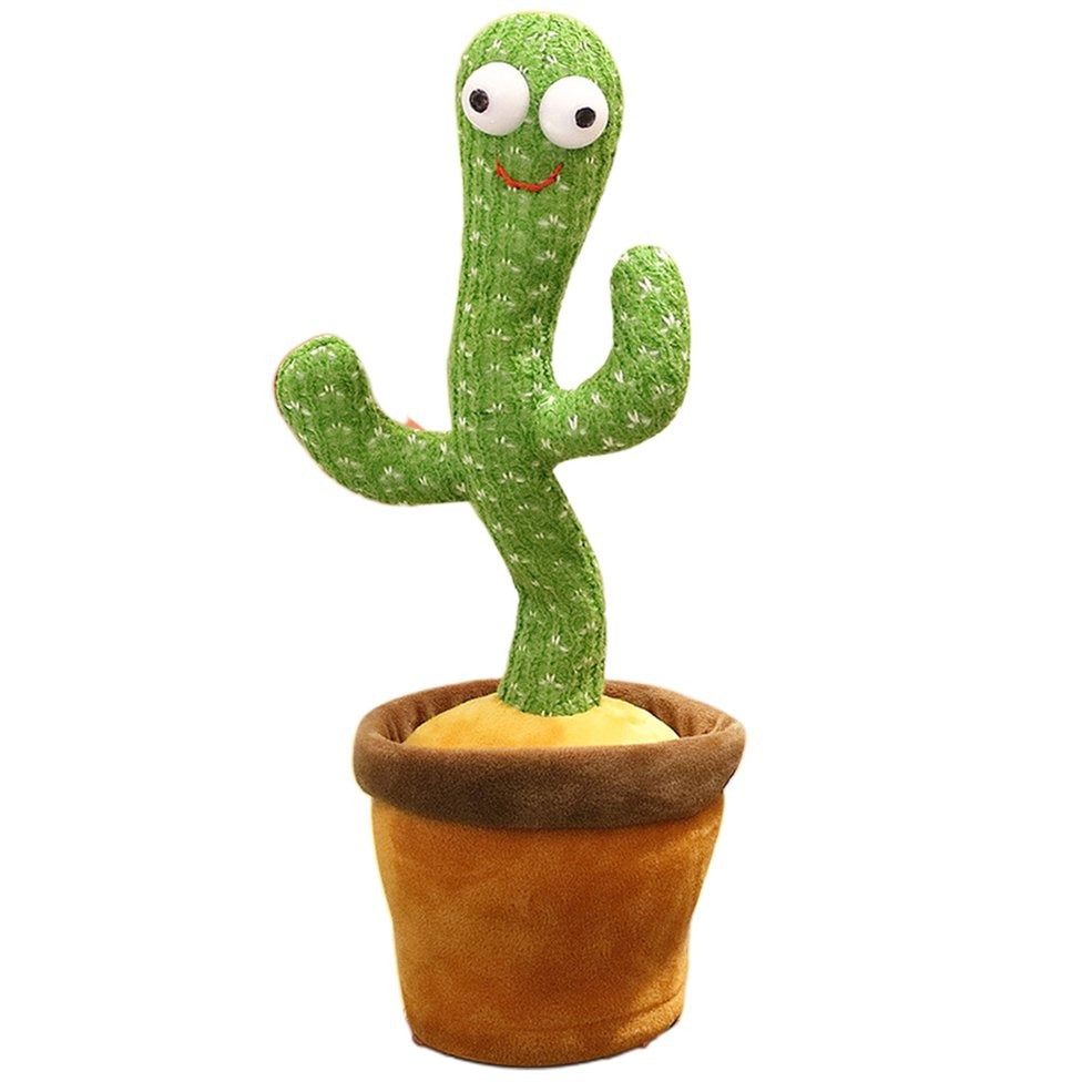 Dancing Cactus Toy for Kids – Talking & Singing Plush Cactus
