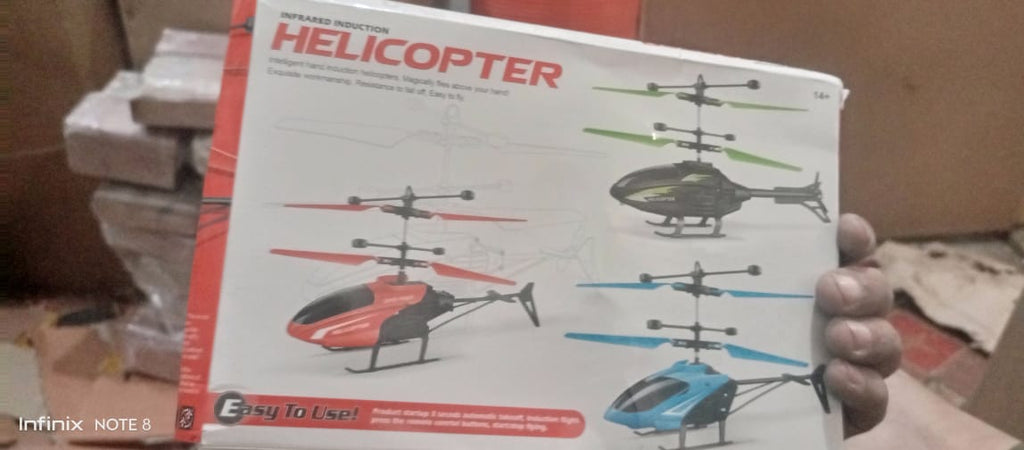 Infrared Induction Helicopter - Intelligent Hand Induction Flying Toy with USB Charging