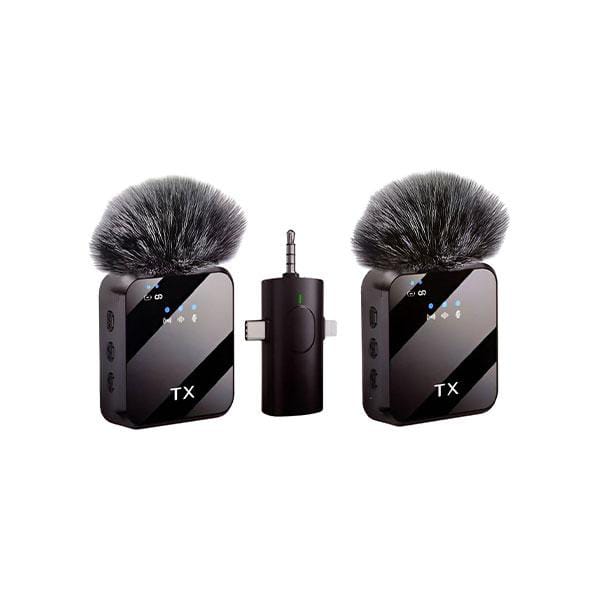 F11-2 (3 In 1) Noise Cancelling Wireless Dual Microphone