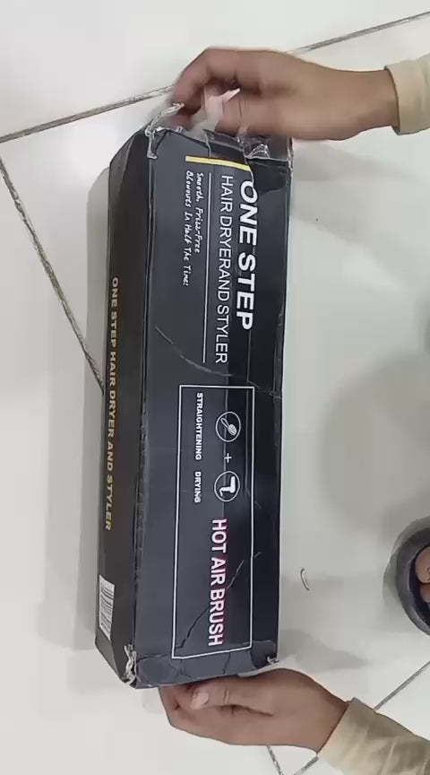 3-in-1 One Step Hot Air Brush Hair Dryer & Styler