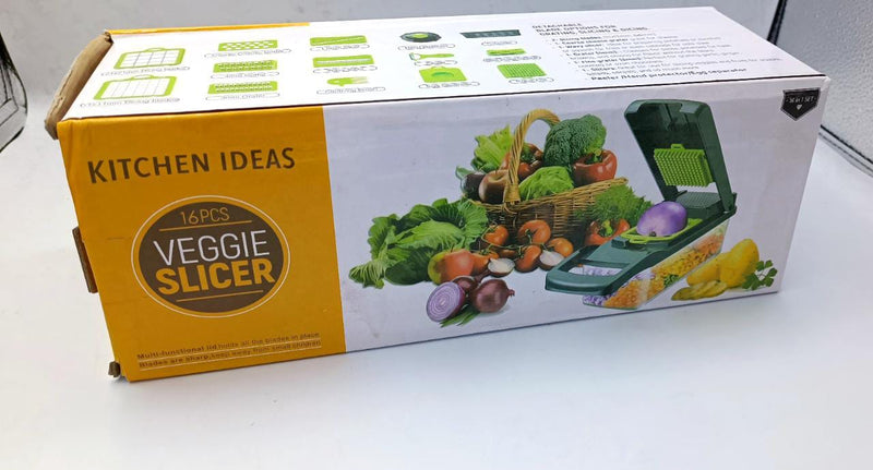 Vegetable Chopper 16 Pcs Set